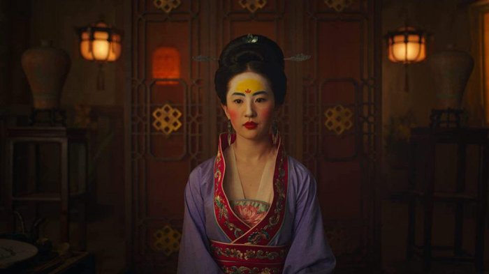 detail Mulan (2020) - Blu-ray