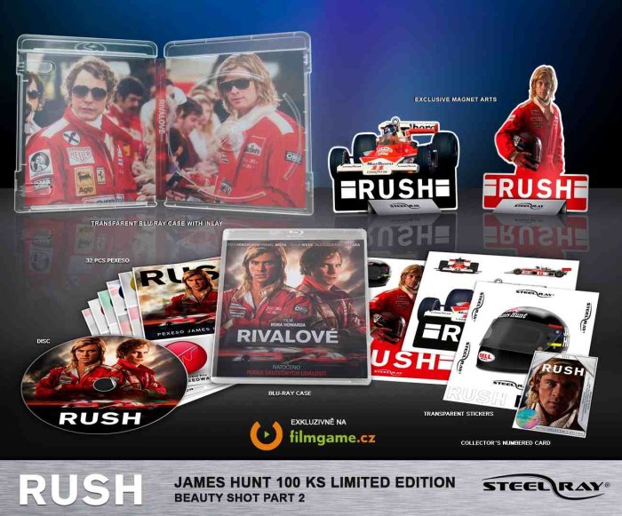 detail Rivalové - Ultimátní sběratelská kolekce James Hunt - Blu-ray