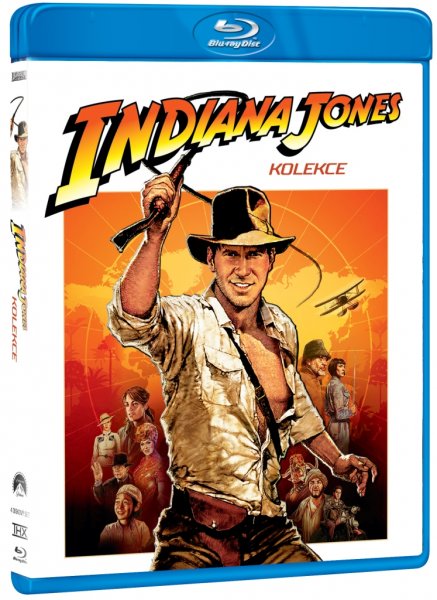detail Indiana Jones kolekce 1- 4 Blu-ray 4BD