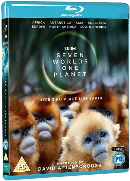 detail Sedm světů, jedna planeta (D. Attenborough) - Blu-ray 3BD (bez CZ)