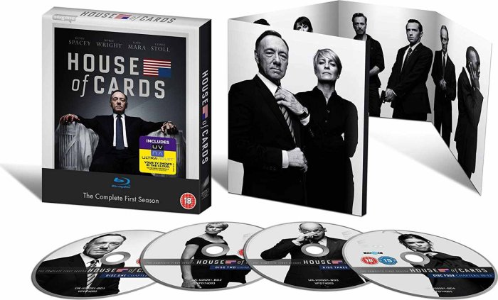 detail Dům z karet (House of Cards) 1. série - Blu-ray 4BD (bez CZ)