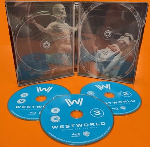 detail Westworld 1. série - Blu-ray Steelbook