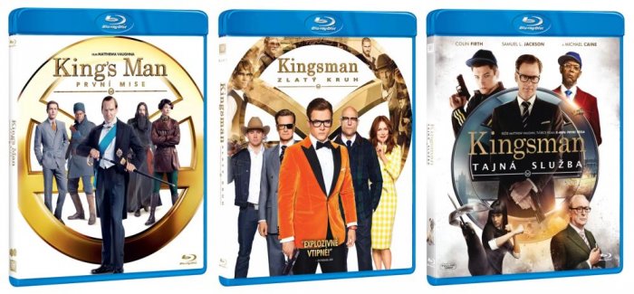 detail Kingsman - kolekce 1-3 - Blu-ray (3BD)