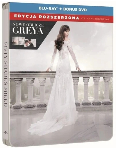 detail Padesát odstínů svobody - Blu-ray + DVD bonus disk Steelbook