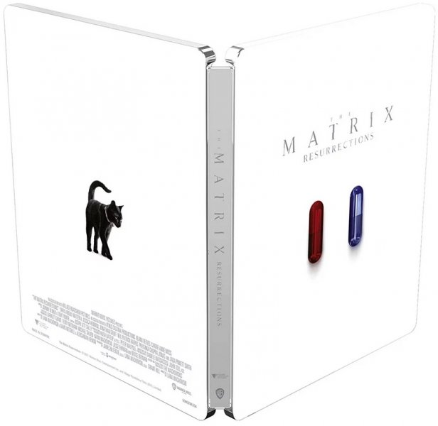 detail Matrix Resurrections - Blu-ray Steelbook