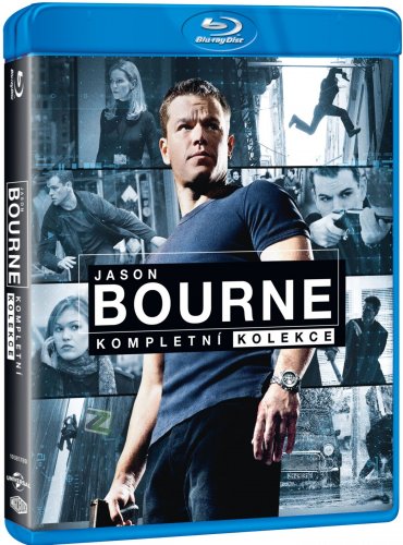 Jason Bourne 1-5 kolekce - Blu-ray 5BD