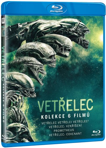 Vetřelec - kolekce 6 filmů - Blu-ray 6BD