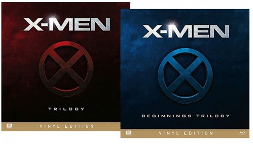 X-Men trilogie (s CZ) + X-Men počáteční trilogie (bez CZ) - Blu-ray Vinyl edice