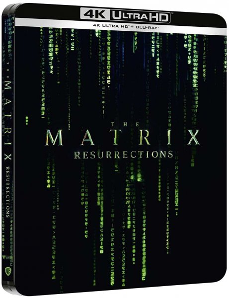 detail Matrix Resurrections - Blu-ray Steelbook (green)