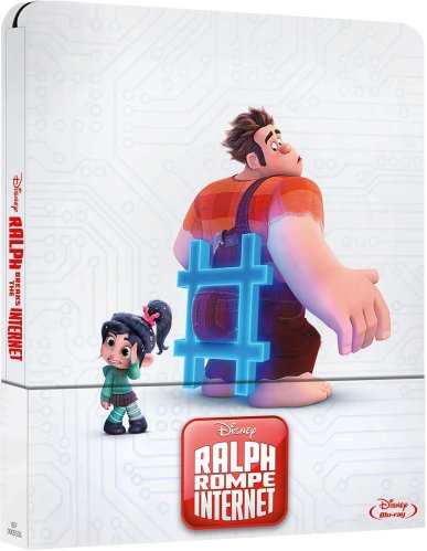 Raubíř Ralf a internet - Blu-ray Steelbook (bez CZ)