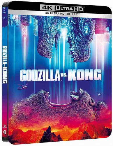 Godzilla vs. Kong - Blu-ray (s CZ) + 4K Ultra HD BD (bez CZ) Steelbook