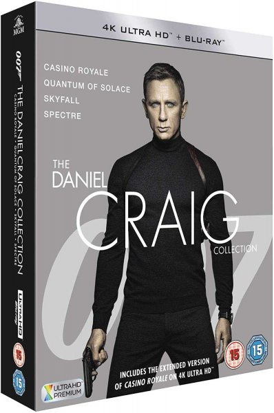 detail James Bond: Daniel Craig kolekce - 4K Ultra HD Blu-ray (4 filmy)