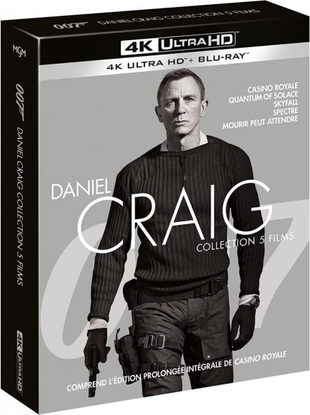 detail James Bond: Daniel Craig kolekce - 4K Ultra HD Blu-ray (5 filmů)