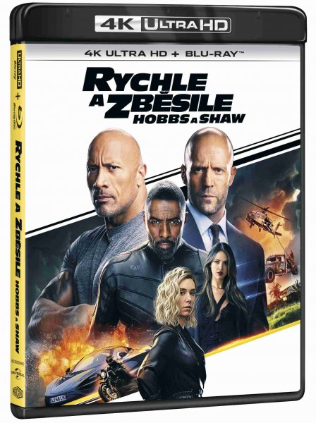 detail Rychle a zběsile: Hobbs a Shaw (4K Ultra HD) - UHD Blu-ray + Blu-ray (2 BD)