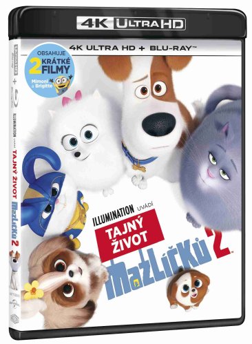 Tajný život mazlíčků 2 - 4K Ultra HD Blu-ray + Blu-ray (2 BD)