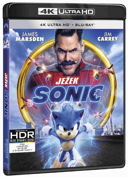 detail Ježek Sonic (4K Ultra HD) - UHD Blu-ray + Blu-ray (2 BD)