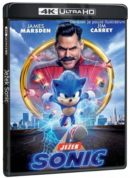 detail Ježek Sonic (4K Ultra HD) - UHD Blu-ray + Blu-ray (2 BD)
