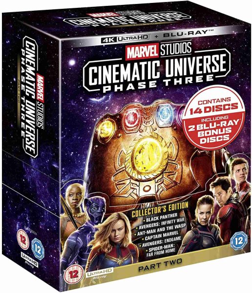 detail Marvel Studios Cinematic Universe: Phase 3 (Part 2) 4K UHD + Blu-ray (bez CZ)