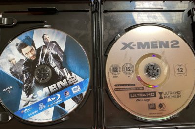 X-Men 2 - 4K Ultra HD Blu-ray + Blu-ray (2 BD) SK obal outlet