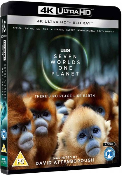 detail Sedm světů, jedna planeta (D. Attenborough) - 4K UHD Blu-ray + Blu-ray (bez CZ)