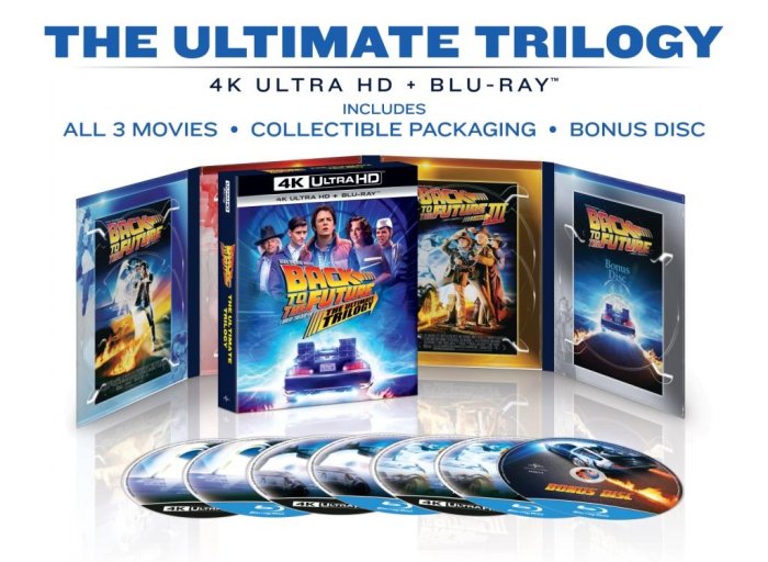 detail Návrat do budoucnosti 1-3 kolekce - 4K Ultra HD Blu-ray + BD Steelbook