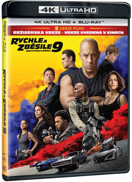 detail Rychle a zběsile 9 - 4K UHD Blu-ray + Blu-ray 2BD původní a režisérská verze