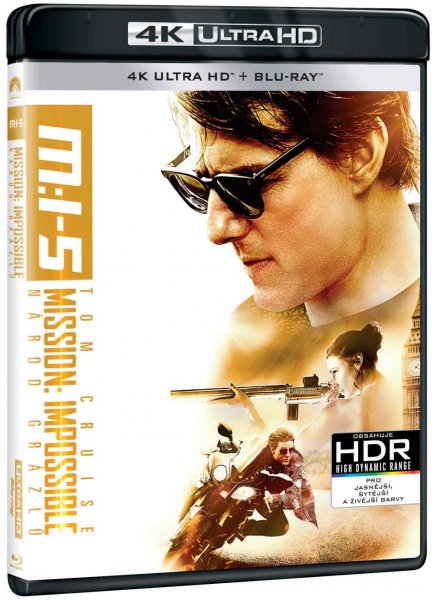 detail Mission: Impossible 5 - Národ grázlů - 4K Ultra HD Blu-ray + Blu-ray 2BD