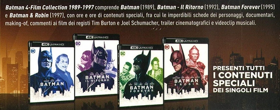 detail Batman 1-4 kolekce - 4K Ultra HD Blu-ray