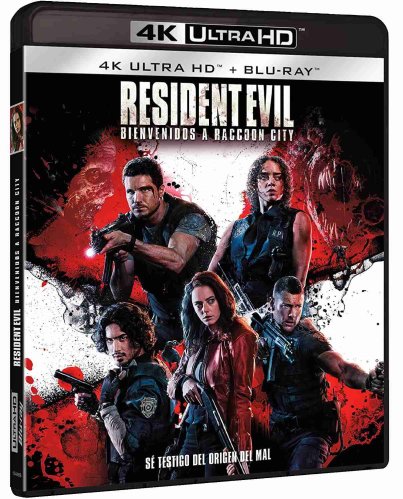 Resident Evil: Raccoon City - 4K Ultra HD Blu-ray + Blu-ray 2BD