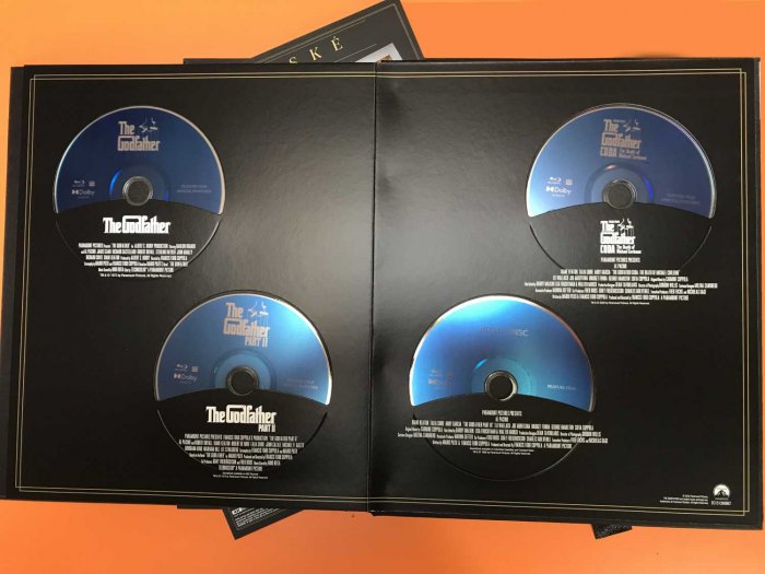 detail Kmotr trilogie - sběratelská edice k 50. výročí - 4K Ultra HD + Blu-ray (9BD)