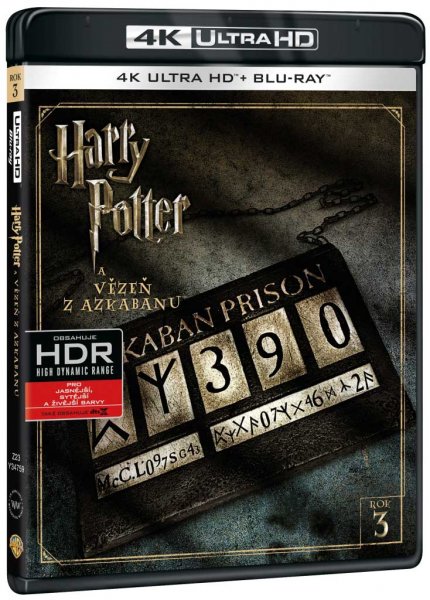 detail Harry Potter a Vězeň z Azkabanu - 4K Ultra HD Blu-ray + Blu-ray (2BD)
