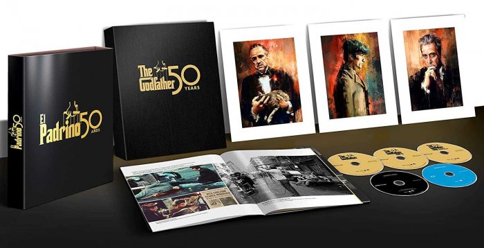 detail Kmotr trilogie - sběratelská edice k 50. výročí 4K Ultra HD + 2x bonus disk
