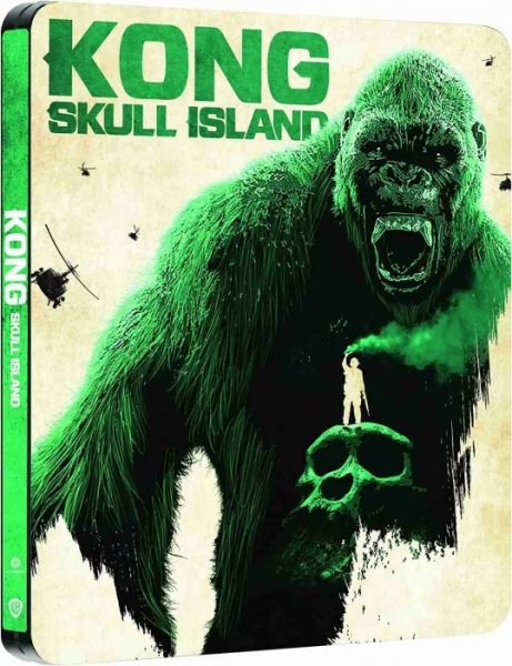 detail Kong: Ostrov lebek - 4K Ultra HD Blu-ray + BD Steelbook (bez CZ)