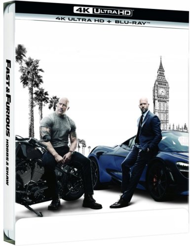 Rychle a zběsile: Hobbs a Shaw - 4K Ultra HD Blu-ray + BD Steelbook