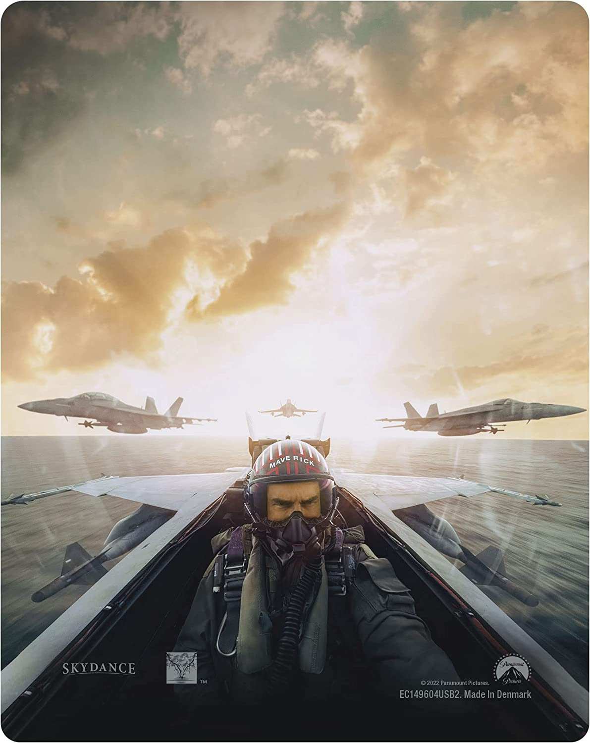 Top Gun Maverick 4K Ultra HD Bluray + Bluray Steelbook FilmGame