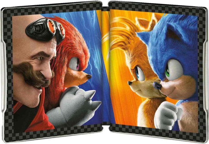 detail Ježek Sonic 1+2 - 4K Ultra HD Blu-ray Steelbook