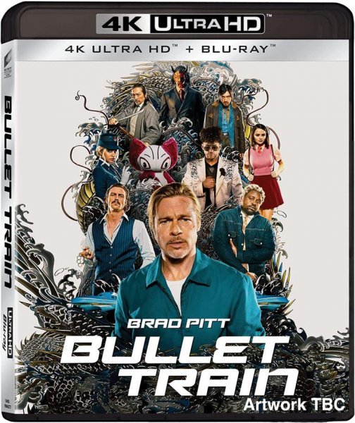 detail Bullet Train - 4K Ultra HD Blu-ray + Blu-ray 2BD (angl.obal)
