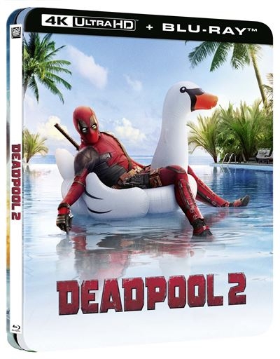 detail Deadpool 2 - 4K Ultra HD Blu-ray Steelbook + lentikulární magnet