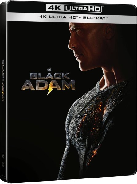 detail Black Adam - 4K Ultra HD Blu-ray + Blu-ray (2BD) Steelbook