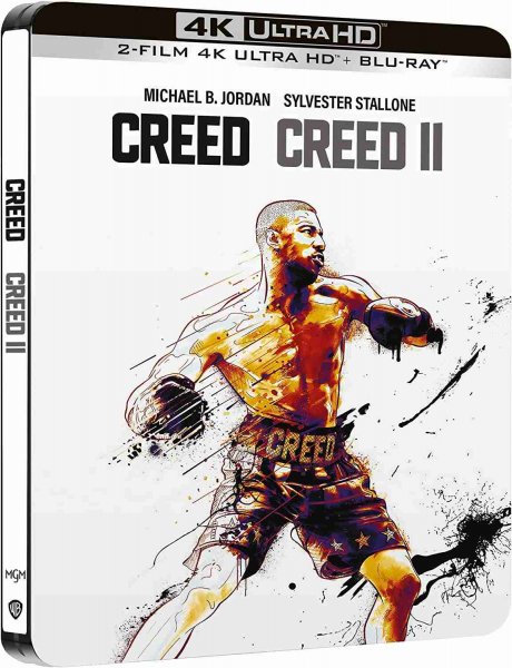 detail Creed 4K UHD Blu-ray (CZ) + Creed II 4K UHD Blu-ray (bez CZ) Steelbook