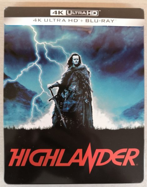 detail Highlander (Director's Cut) - 4K Ultra HD Blu-ray + Blu-ray Steelbook (bez CZ)