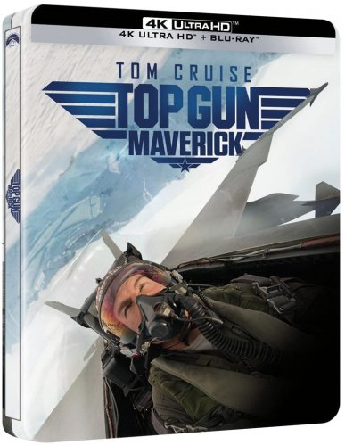Top Gun: Maverick - 4K Ultra HD BD + BD Steelbook + Lentikulární magnet. karta