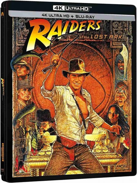detail Indiana Jones a Dobyvatelé ztracené archy - 4K UHD + Blu-ray Steelbook (bez CZ)