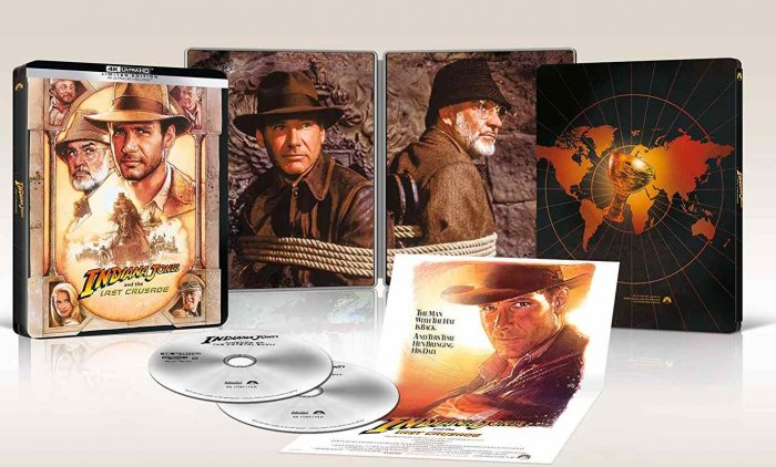 detail Indiana Jones a Poslední křížová výprava - 4K UHD + Blu-ray Steelbook (bez CZ)