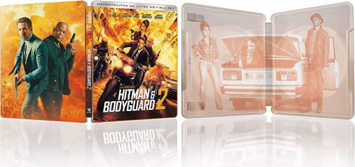 detail Zabijákova žena & bodyguard - 4K Ultra HD Blu-ray + Blu-ray Steelbook (bez CZ)
