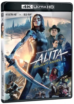 Alita: Bojový Anděl - 4K Ultra HD Blu-ray + Blu-ray 2BD
