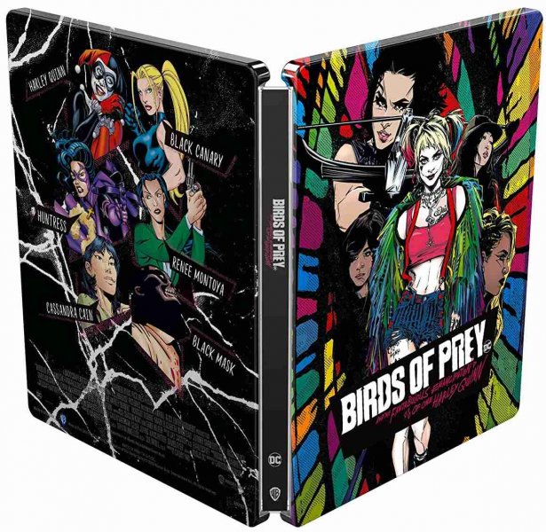 detail Birds of Prey (Pod. prom. Harley Quinn) - 4K Ultra HD Blu-ray Steelbook (bez CZ)
