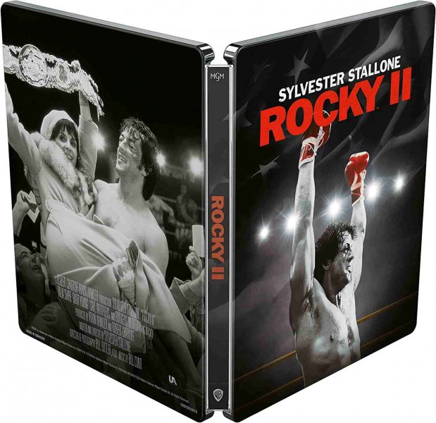 detail Rocky II - 4K Ultra HD Blu-ray (bez CZ) + Blu-ray (s CZ) Steelbook 2BD