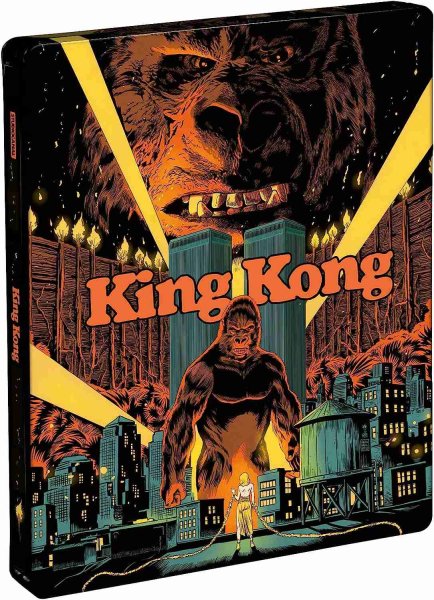 detail King Kong (1976) - 4K Ultra HD Blu-ray + Blu-ray Steelbook (bez CZ)
