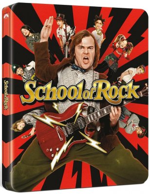 Škola rocku - 4K Ultra HD Blu-ray + Blu-ray 2BD Steelbook (bez CZ)
